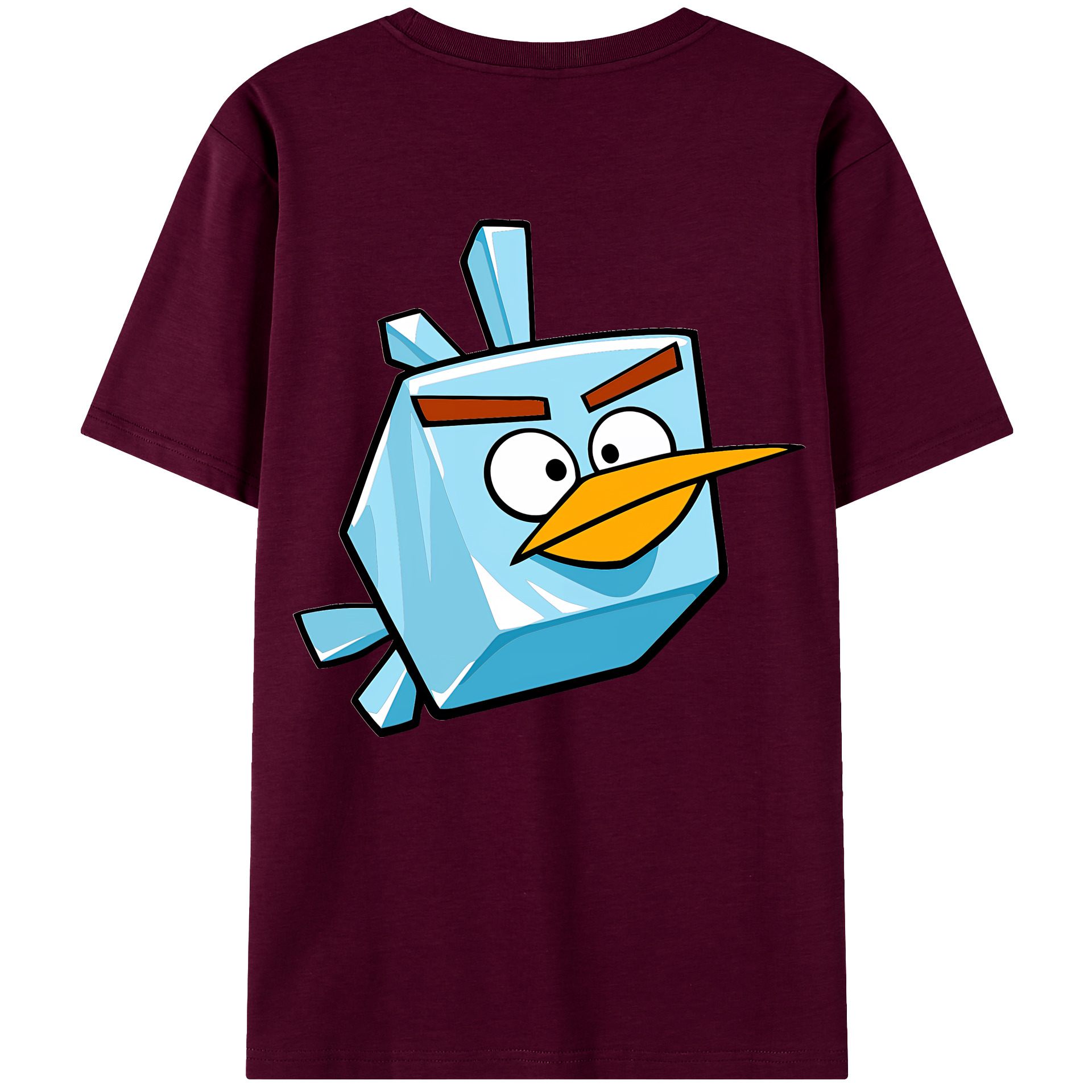（画像用） Angry Birds アングリーバード レディース半袖Tシャツ(バックプリント)